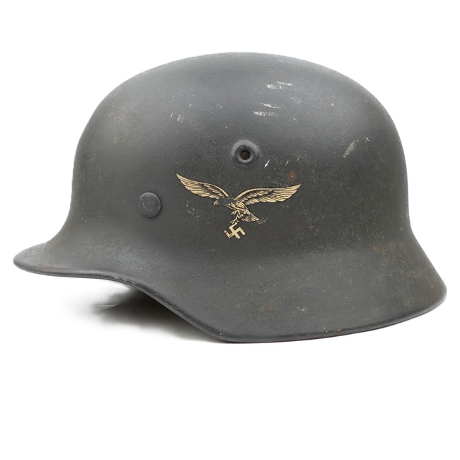 ナチスドイツ空軍　M40ヘルメット　実物　極上品