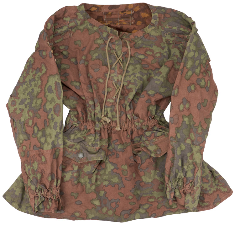 ナチスドイツ軍　武装SSオークA迷彩スッモック　実物