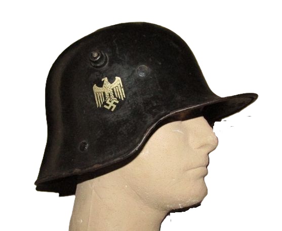ナチスドイツ軍 　国防軍M16ヘルメット　ダブルデカール　シェルのみ実物