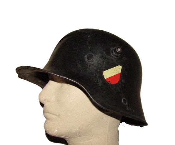 ナチスドイツ軍 　国防軍M16ヘルメット　ダブルデカール　シェルのみ実物