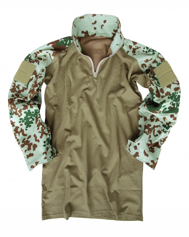 BWドイツ軍服、コンバットシャツⅡデザートカモ、新素材、サバゲー用品