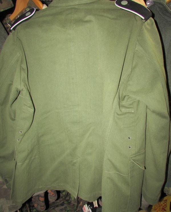 ナチスドイツ軍　武装SS　M40軍服　アメリカ製　HBT生地