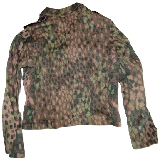 ナチスドイツ軍　武装SSドットPz服、実物
