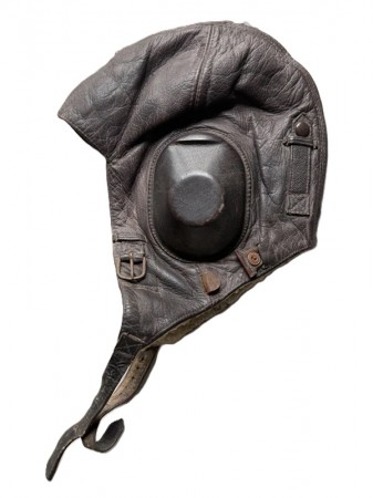 ナチスドイツ軍　LKP W101 飛行帽　実物