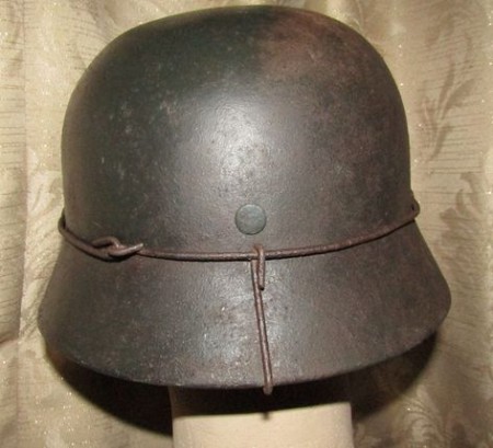 ナチスドイツ軍　ワイヤー付きM36ヘルメット　実物