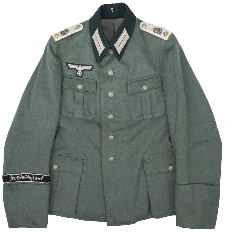 ナチスドイツ軍　大ドイツ師団将校服　実物