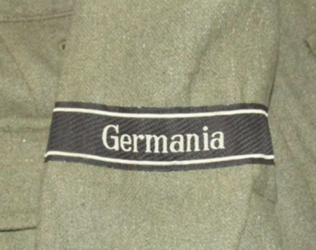 ナチスドイツ軍　武装SSゲルマニア軍服　実物