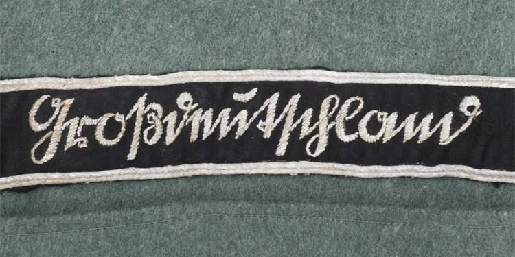 ナチスドイツ軍　大ドイツ師団将校服　実物