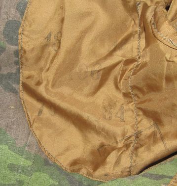 ナチスドイツ軍　武装SSオークA迷彩ジャケット　実物