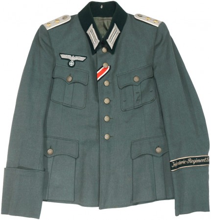 ナチスドイツ軍　将校服、リスト連隊、実物