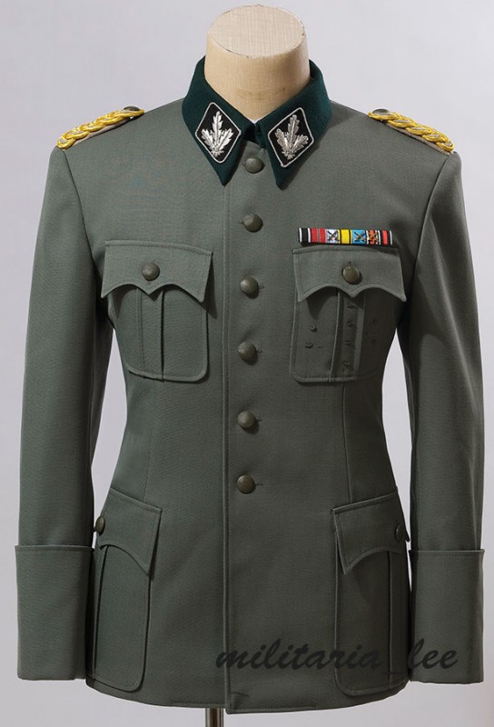 ナチス軍服、SS将校服、記章付き、レプリカ
