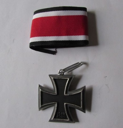 ナチスドイツ軍騎士十字章、レプリカ、イブシ銀色
