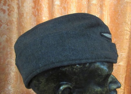 ナチスドイツ空軍兵用舟形帽、実物