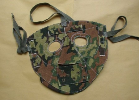 ナチスドイツ軍フェイスマスク、サバゲー用品。