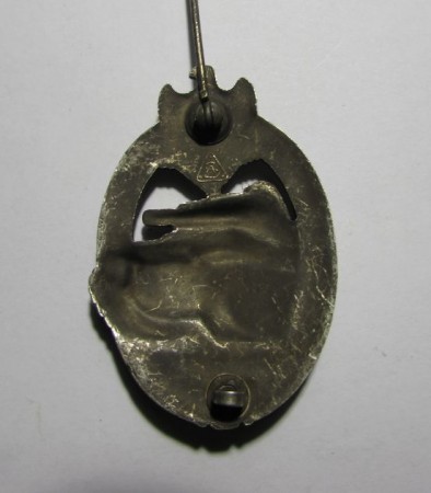 ナチスドイツ軍戦車突撃章シルバー、実物 ナチス軍服販売 BWドイツ軍服販売 各国軍服販売【SSクラブ ニーベールンゲン】