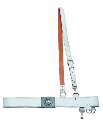 BWドイツ軍　制服用ベルト&ベルト吊り 　中古極上品