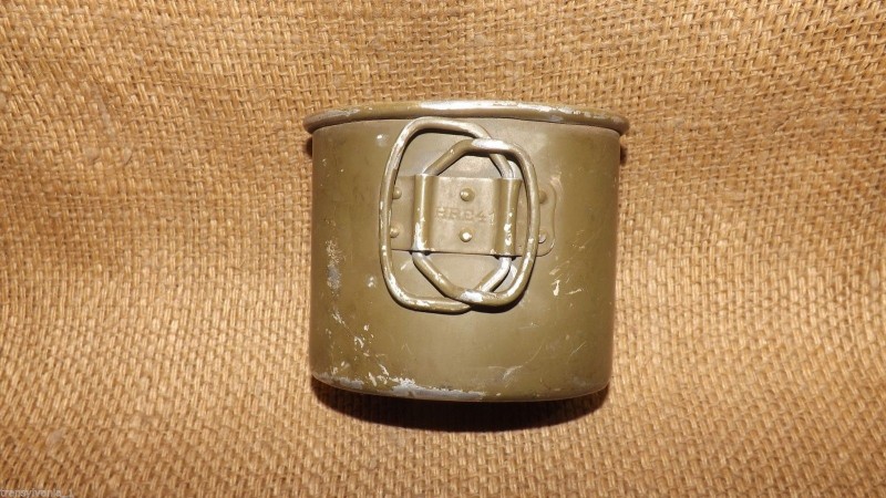 ナチスドイツ軍水筒アルミカップ、実物② | ナチス軍服販売 BWドイツ