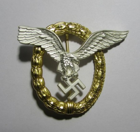 ナチスドイツ空軍パイロット章、レプリカ