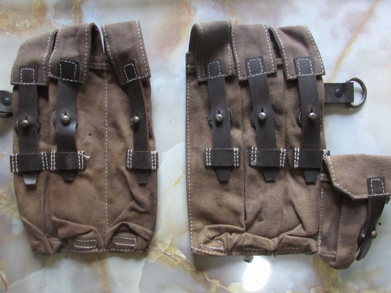 ナチスドイツ軍MP40マガジンポーチ、実物 | ナチス軍服販売 BW