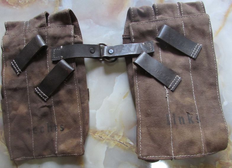ナチスドイツ軍MP40マガジンポーチ、実物 | ナチス軍服販売 BW