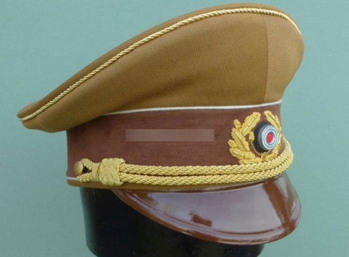 ナチスドイツ、アドルフ・ヒトラー制帽前期型、ミハエル・ヤンケ社、完全無欠