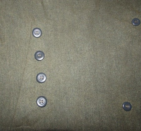 ナチスドイツ軍　武装SS髑髏師団突撃砲兵軍服、実物