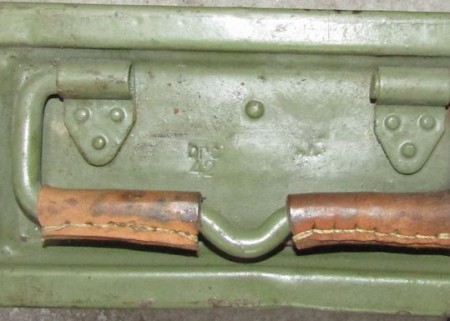 ナチスドイツ軍　MG34&42弾薬箱　実物 41型　刻印付き