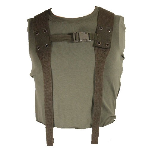 ドイツ軍BW、H型サスペンダー、極上品