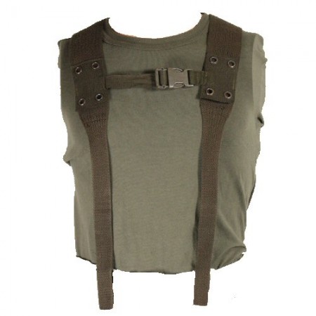 ドイツ軍BW、H型サスペンダー、極上品