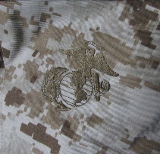 USMCマーパット、デザートカモ軍服上、実物、中古極上品