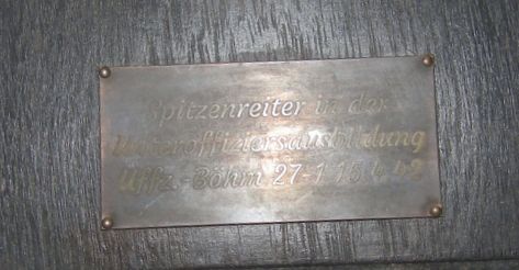 アドルフ・ヒトラー　1942年プレート　実物