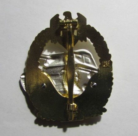 ナチスドイツ軍戦車突撃章75回、レプリカ ナチス軍服販売 BWドイツ軍服販売 各国軍服販売【SSクラブ ニーベールンゲン】