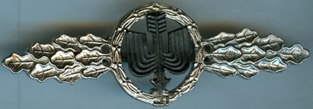 ナチスドイツ空軍長時間戦闘章、銀、レプリカ