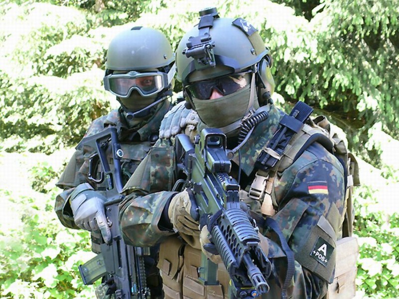 BWドイツ軍服、KSKの軍服を着てサバゲーを!!!