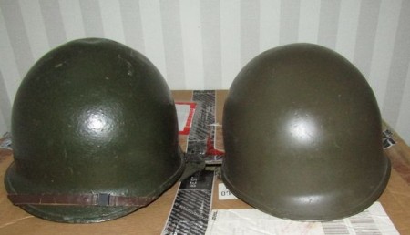 米軍M1ヘルメット　朝鮮戦争&冷戦　実物　