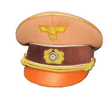 ナチスドイツ　ヒトラー制帽前期型　サイズ59cm