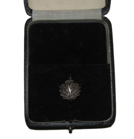 ナチスドイツ軍　柏葉章　実物　ケースレプリカ