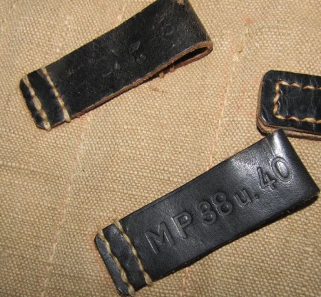 ナチスドイツ軍　MP38&MP40マガジンポーチ　実物