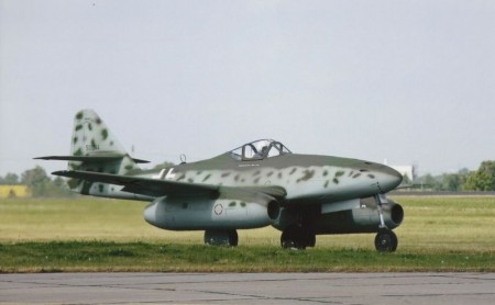 ナチスドイツ軍　Me262カラー写真