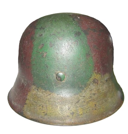 WWⅡドイツ軍/M42 helmet【実物】 ナチスドイツ軍 M42迷彩ヘルメット 実物 | ナチス軍服販売 BW