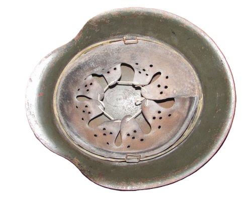 ナチスドイツ軍 M42迷彩ヘルメット 実物 | ナチス軍服販売 BWドイツ