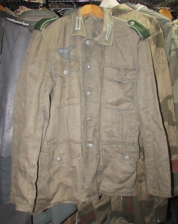 ナチスドイツ軍　M44　夏用軍服　上下セット　実物　HBT生地