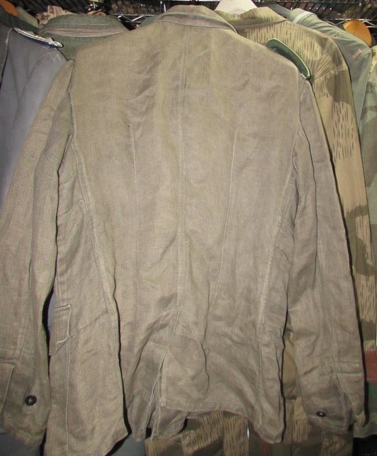 ナチスドイツ軍　M44　夏用軍服　上下セット　実物　HBT生地