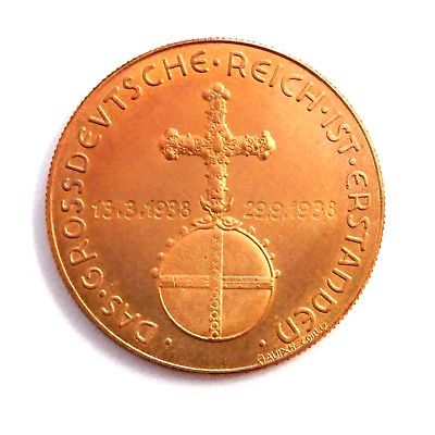 ヒトラーコイン、十字、金、レプリカ