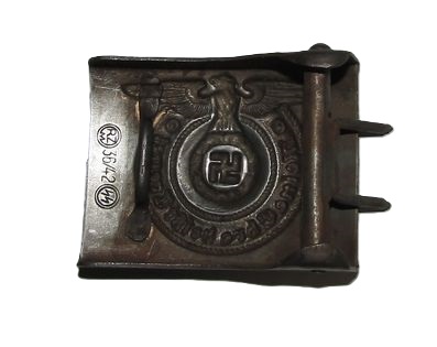 ナチスドイツ軍　武装SSバックル　実物その3