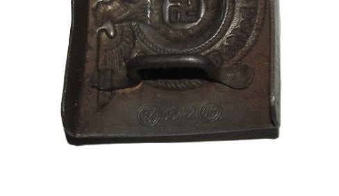 ナチスドイツ軍　武装SSバックル　実物その3