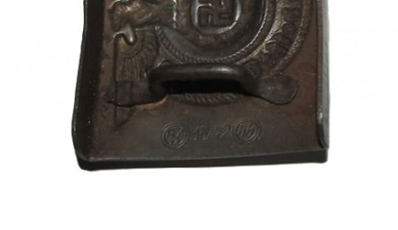 ナチスドイツ軍　武装SSバックル　実物その3