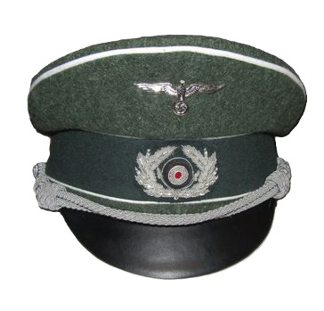 ナチスドイツ軍　歩兵科将校帽　レプリカ