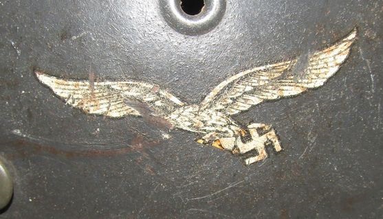 ナチスドイツ軍　空軍M42ヘルメット　実物