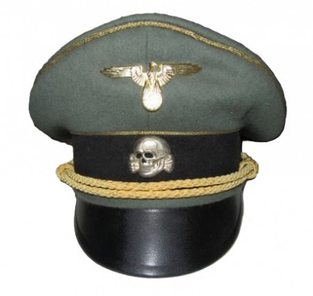 ナチスドイツ軍　武装SS大将制帽　ミハエルヤンケ社　製造中止品